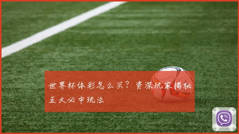 世界杯体彩怎么买?资深玩家揭秘五大必中玩法